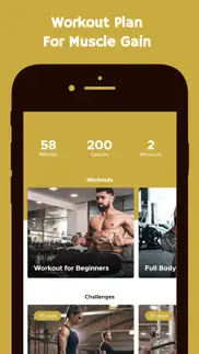 gym workout programs iphone screenshot 2