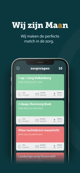 Game screenshot Maan Zorgbemiddeling mod apk
