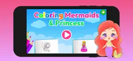 Game screenshot Coloring Mermaid and Princess mod apk