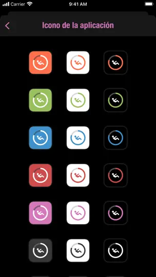 Captura de pantalla de Streaks Workout en iPhone 10