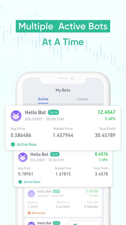 #4. Deltra : Crypto Bot (iOS) 由: xR Studio LLP