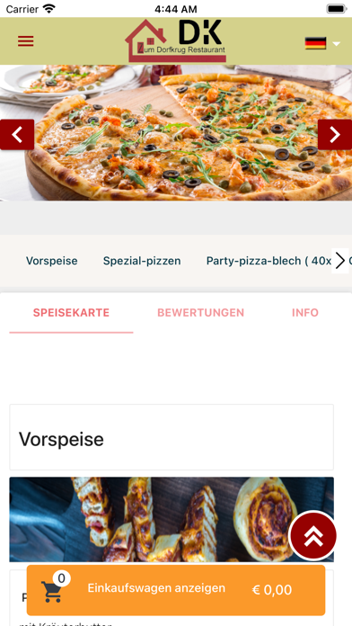 Restaurant Zum Dorfkrug Screenshot