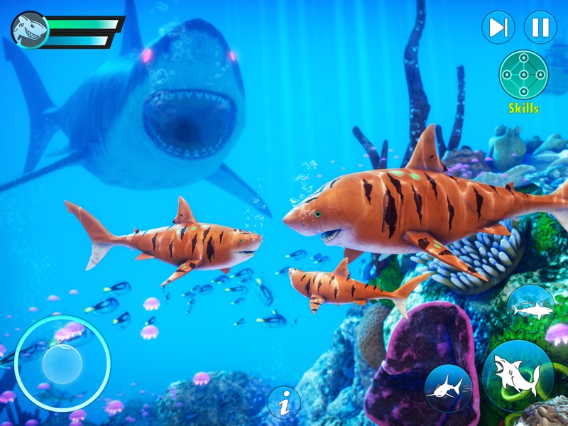 Survival Underwater Shark Game screenshot 12