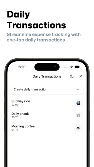 Expensaro: Finance Diary Screenshot