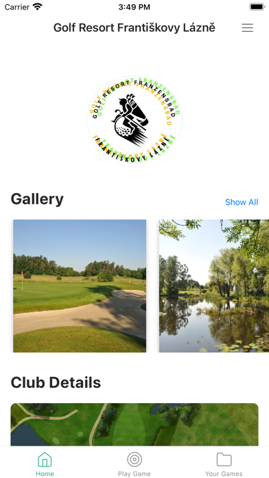 Golf Resort Františkovy Lázně Screenshot
