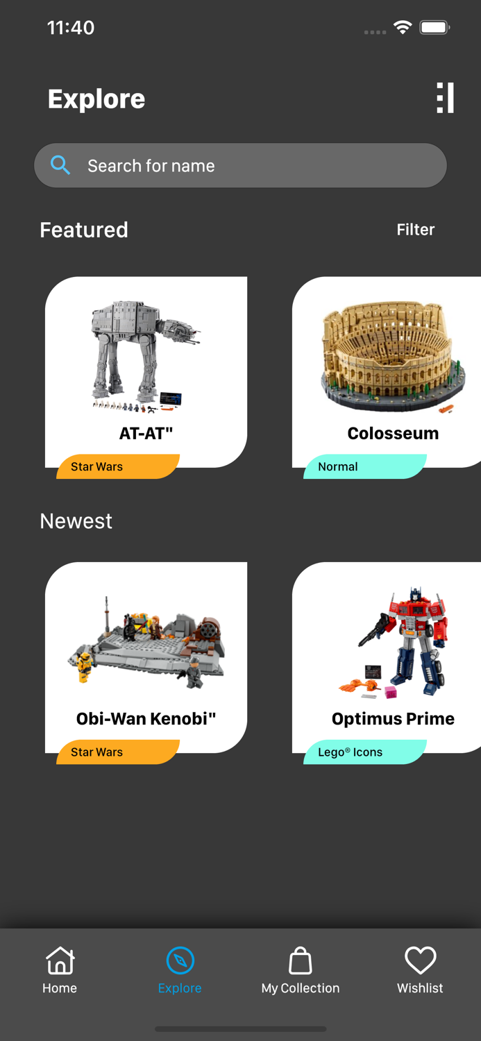 Brick Search The LEGO set app