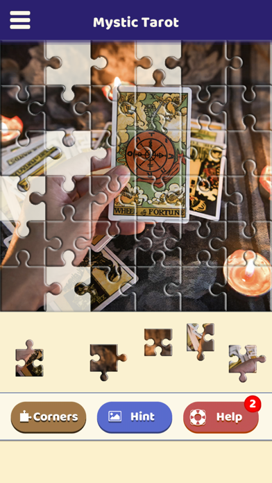 Mystic Tarot Puzzle Screenshot