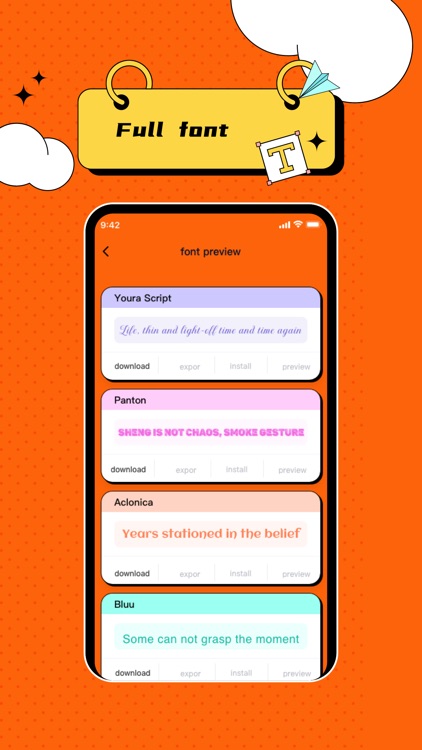 Font Keyboard-Font Art
