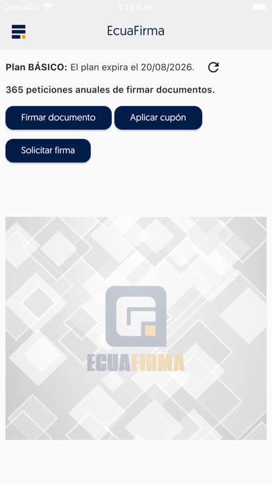 EcuaFirma Screenshot