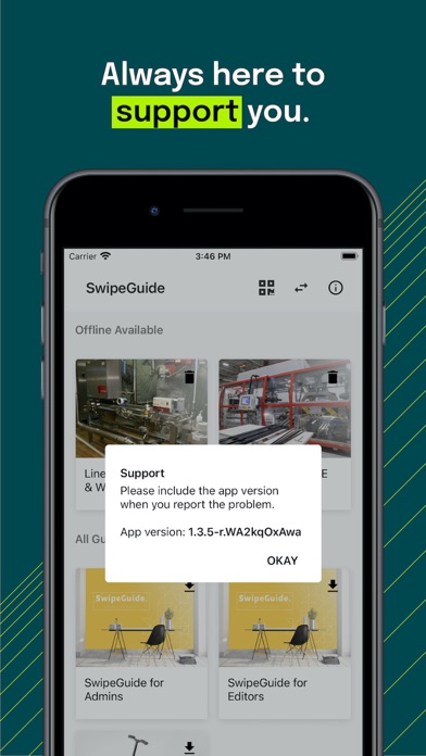 App SwipeGuide Screenshot