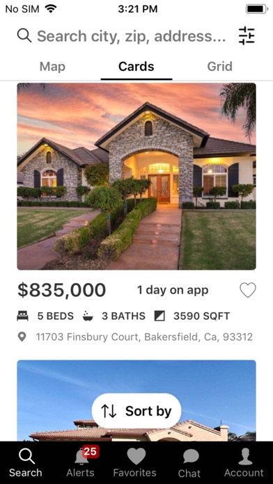 Search Bakersfield Screenshot