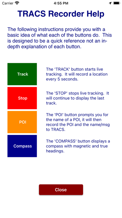 TRACS Recorder Screenshot