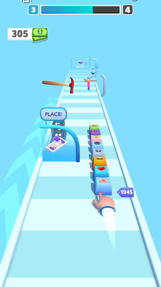 #5. Keyboard Run! (iOS) 由: omer cetin