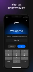 Ghost – Private Messaging screenshot #3 for iPhone