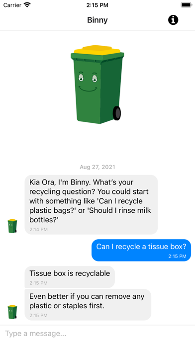 Binny Screenshot