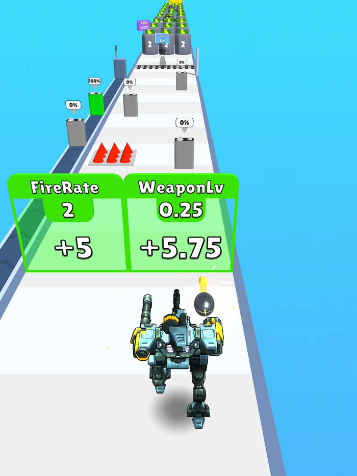 Mech Runner 3D Gun Battle