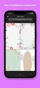 Invite Maker - Create & Send screenshot #3 for iPhone