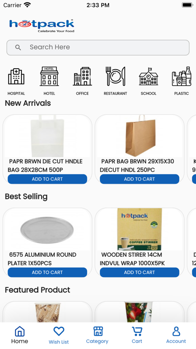 Hotpack Catalogue Screenshot