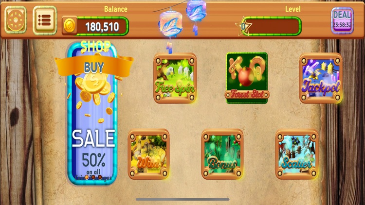 Wonderful forest slot machine