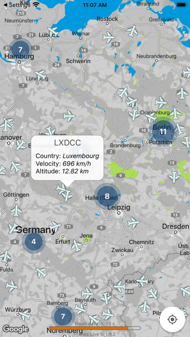 Planes Live Screenshot