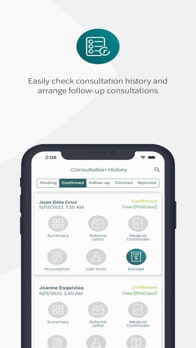 eZHealth - Doctor Screenshot