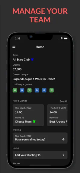 Game screenshot MYFM - Online Football Manager mod apk