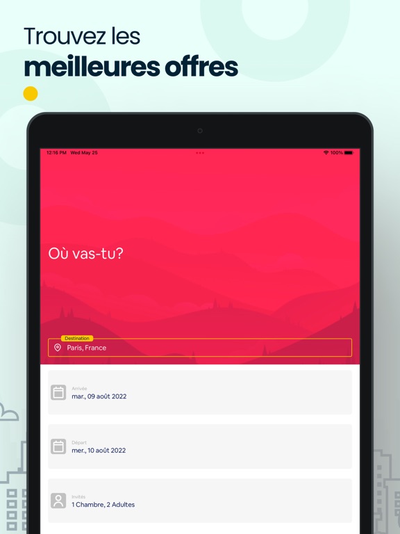 Screenshot #5 pour Réductions d’hôtel-voyages app