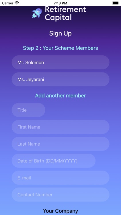 RetirementCapital SSAS screenshot-4