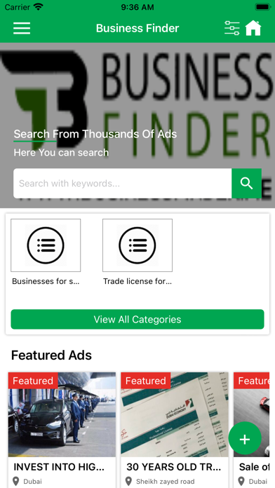 Business Finder UAE Screenshot