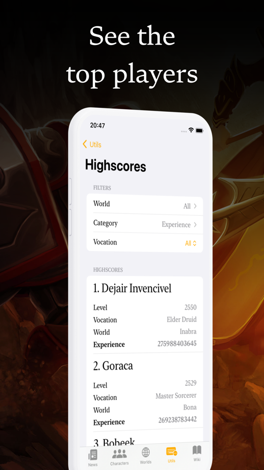 #5. Tibia More (iOS) di: Adolpho Francisco Zimmermann Piazza