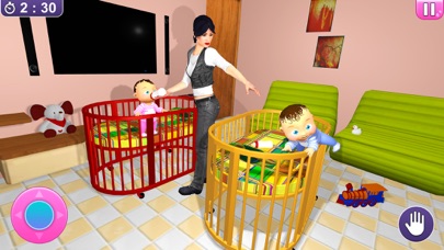 Newborn Twin Baby Mom Games 3D Screenshot