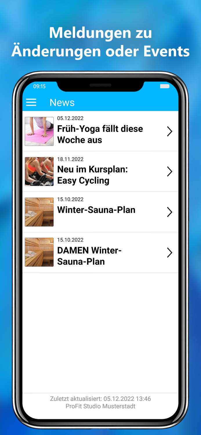 ProFit Mitglieder App