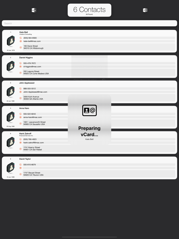 Excel Contactsのおすすめ画像5