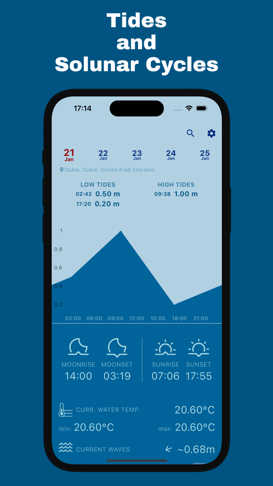 Tide forecast: Waves & Wind - 1.3.0 - (iOS)