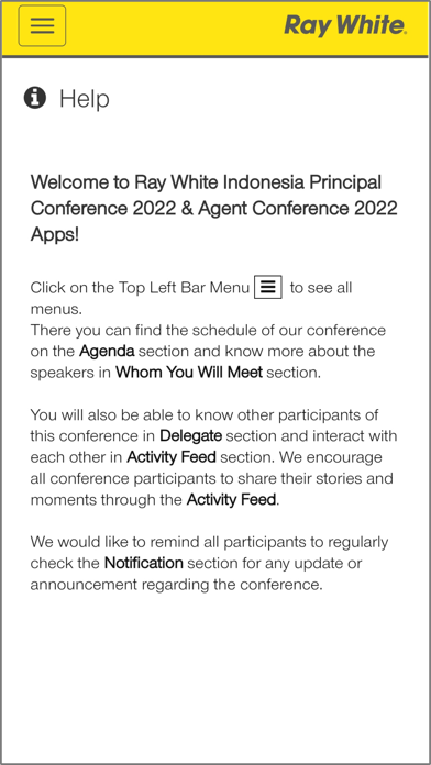 Ray White Indonesia Conference Screenshot
