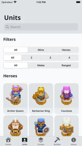 Game screenshot Clash Mini Companion apk