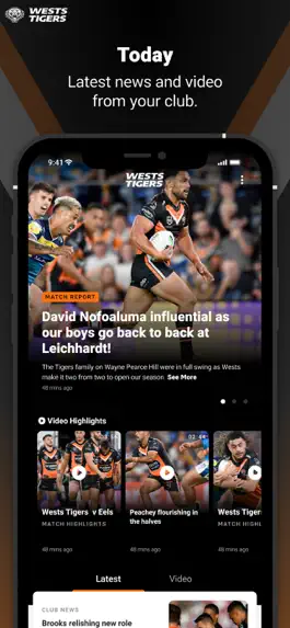 Game screenshot Wests Tigers mod apk