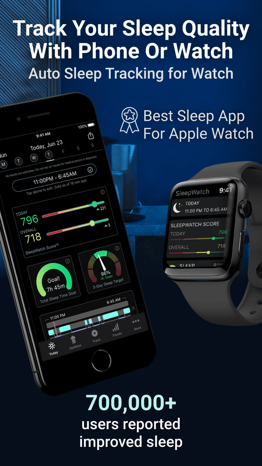 #2. SleepWatch - Top Sleep Tracker (iOS) 由: Bodymatter, Inc.