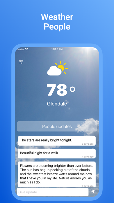 WeatherPeople Screenshot