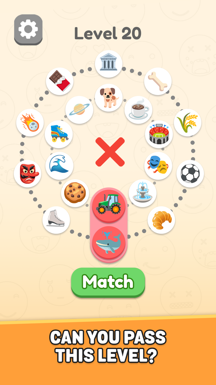 Emoji Match Emoji Puzzle