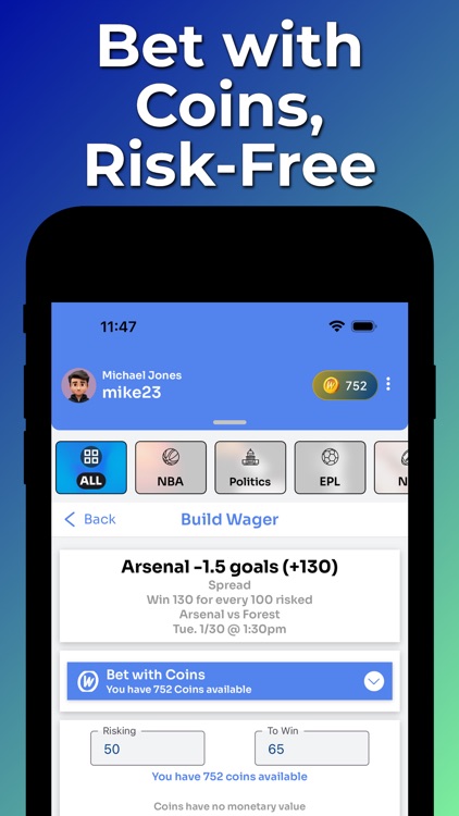 WagerLab - Bet Friends & Pools screenshot-8