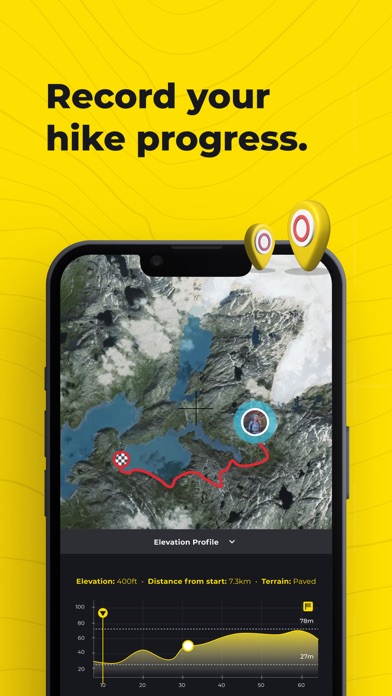 HiiKER: The Hiking Maps App Screenshot