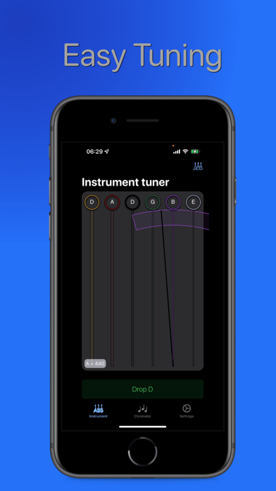 Get Tuned  - Guitar tuner Screenshot