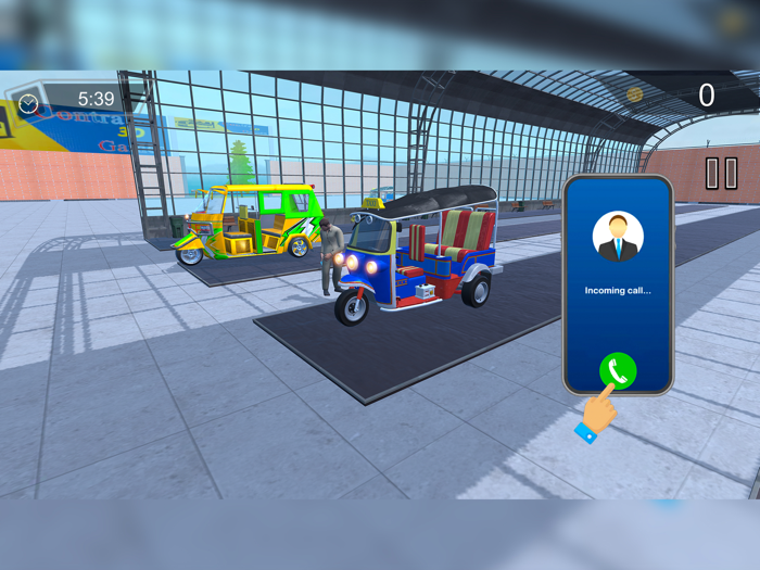 TukTuk Auto Rickshaw Taxi Game