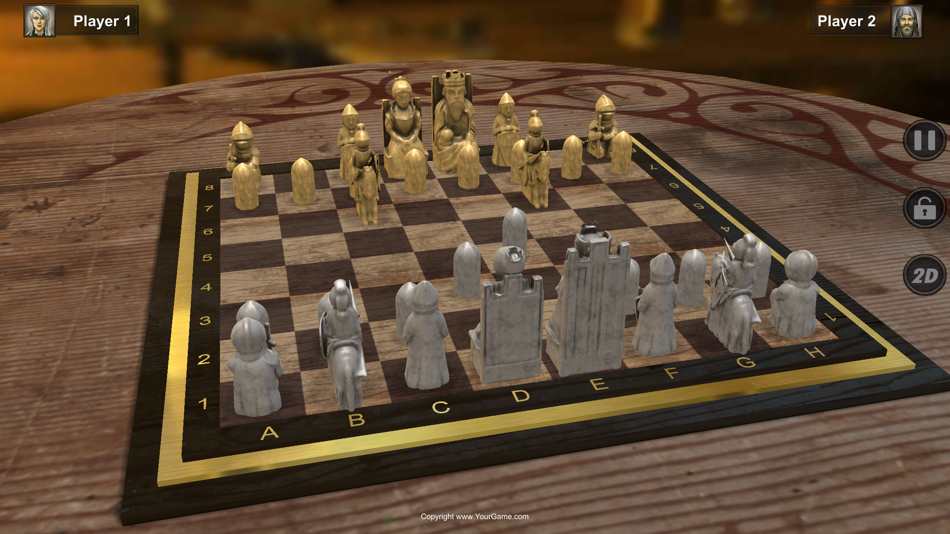 #1. Medieval Chess 3D (iOS) 由: Dzmitry Pakamestau