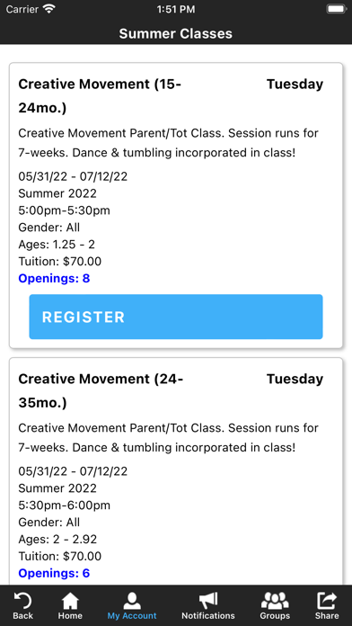 Stage I Dance Academy Screenshot 4 - AppWisp.com Stage I Dance Academy Screenshot 4 - AppWisp.com