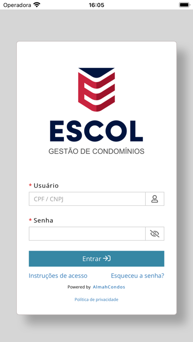Escol Condomínios Screenshot