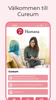 cureum – psykologi & psykiatri iphone screenshot 1