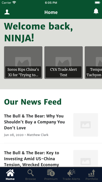 Money & Markets Screenshot