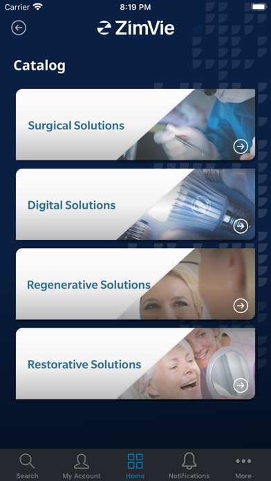ZimVie Dental Education Screenshot